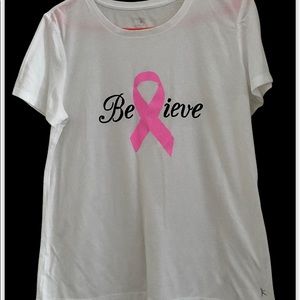 Pre owned like new Believe Danskin T shirt